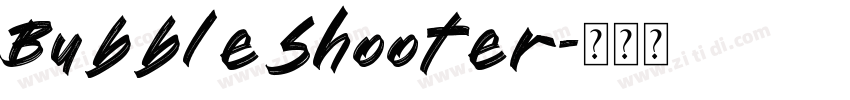 Bubble Shooter字体转换